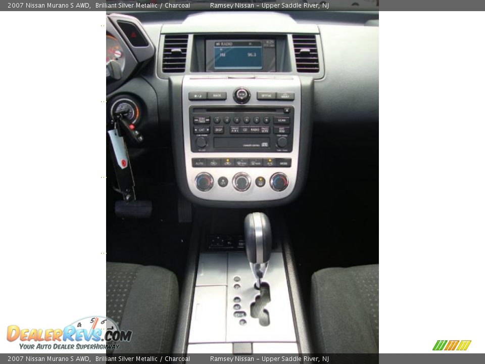 2007 Nissan Murano S AWD Brilliant Silver Metallic / Charcoal Photo #34