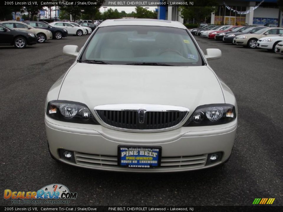 2005 Lincoln LS V8 Cashmere Tri-Coat / Shale/Dove Photo #2