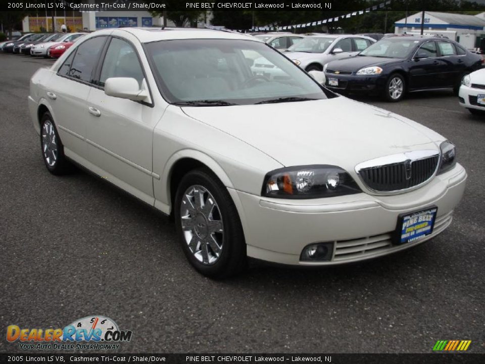 2005 Lincoln LS V8 Cashmere Tri-Coat / Shale/Dove Photo #3