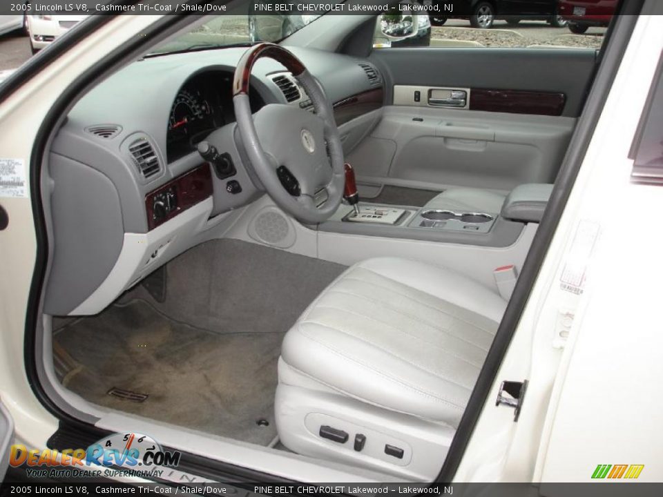 2005 Lincoln LS V8 Cashmere Tri-Coat / Shale/Dove Photo #10