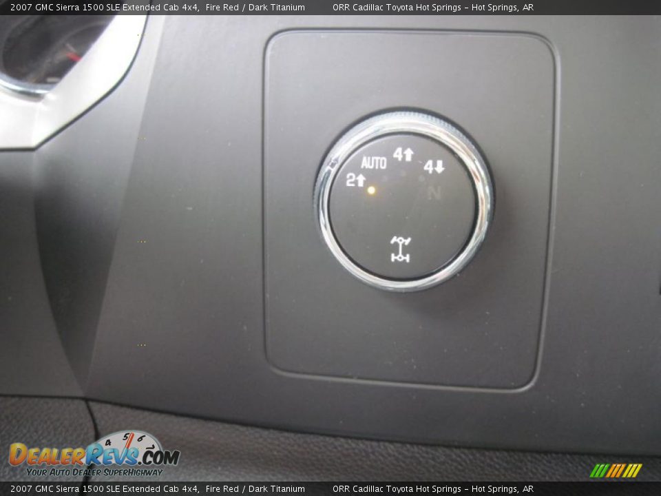 2007 GMC Sierra 1500 SLE Extended Cab 4x4 Fire Red / Dark Titanium Photo #15
