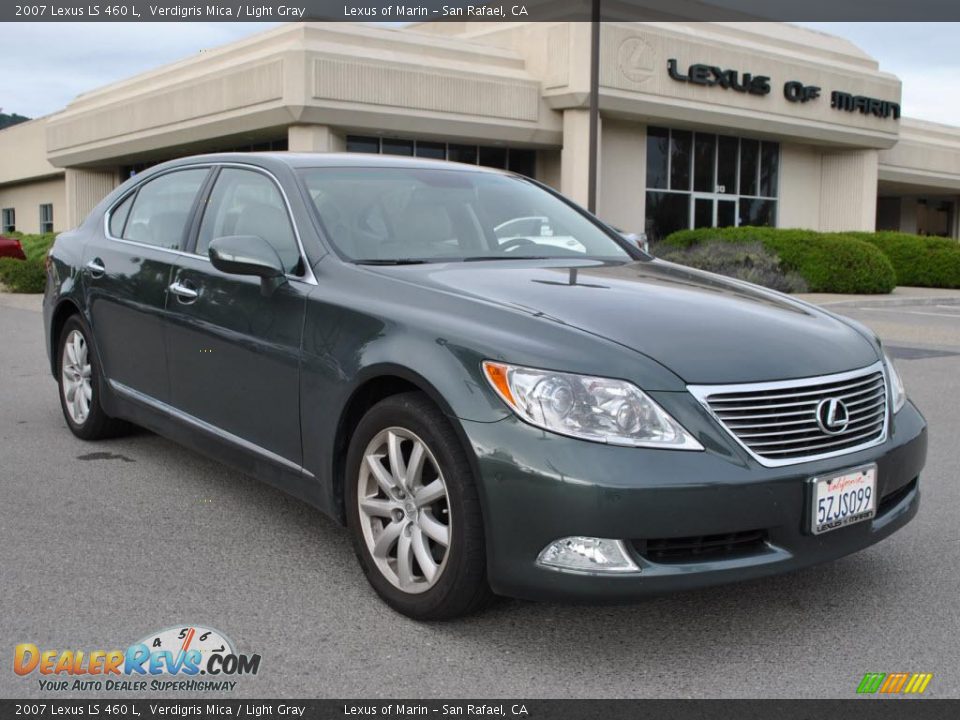 2007 Lexus LS 460 L Verdigris Mica / Light Gray Photo #1