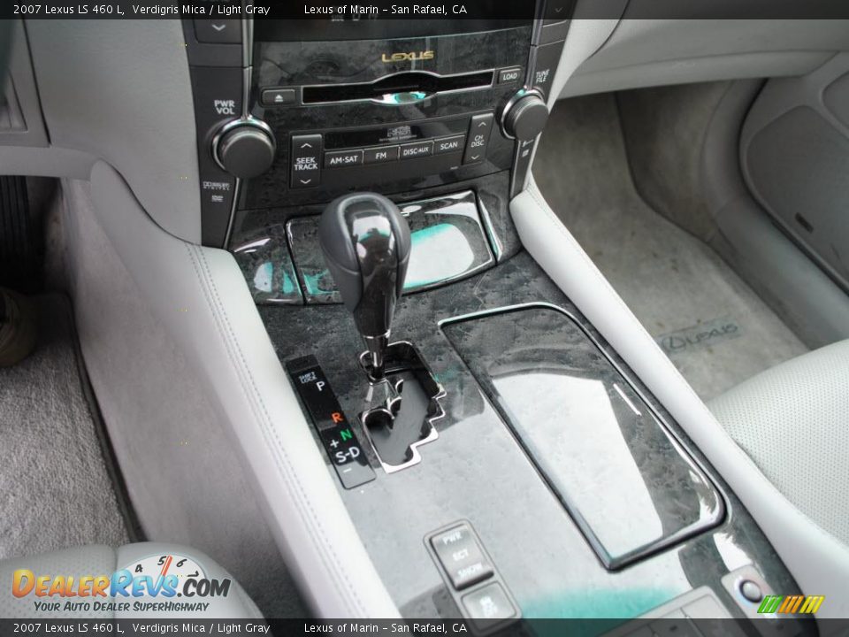 2007 Lexus LS 460 L Verdigris Mica / Light Gray Photo #16