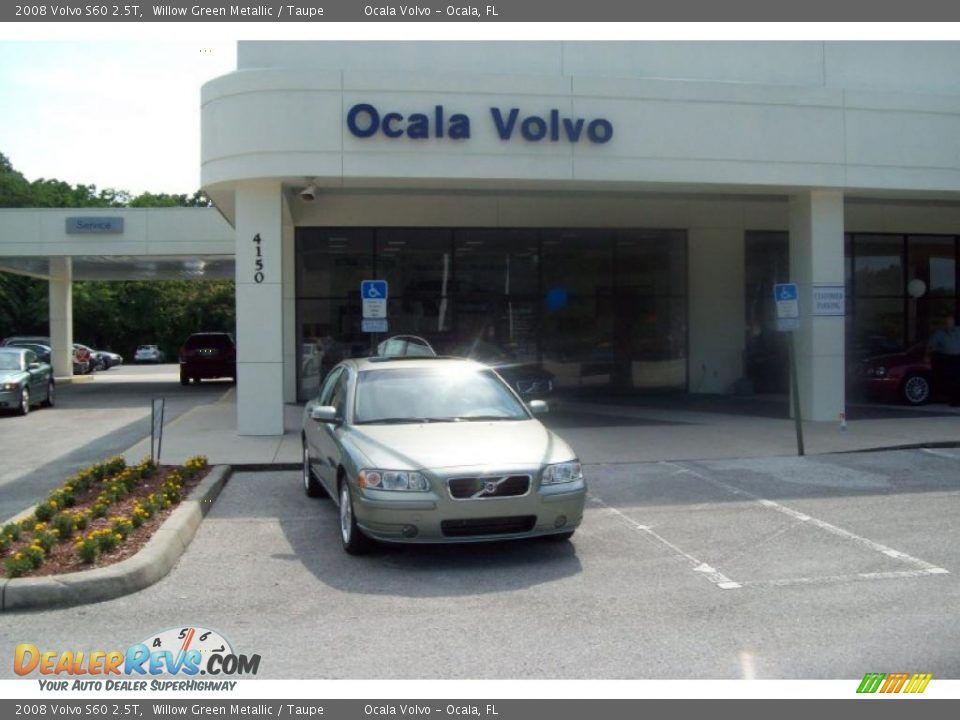 2008 Volvo S60 2.5T Willow Green Metallic / Taupe Photo #1