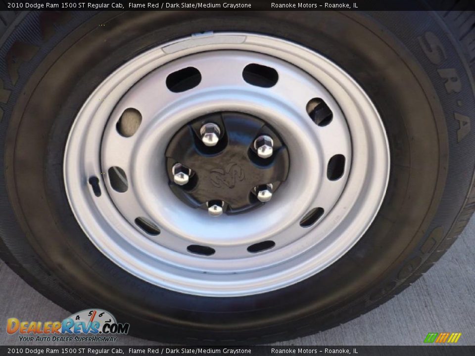 2010 Dodge Ram 1500 ST Regular Cab Flame Red / Dark Slate/Medium Graystone Photo #14