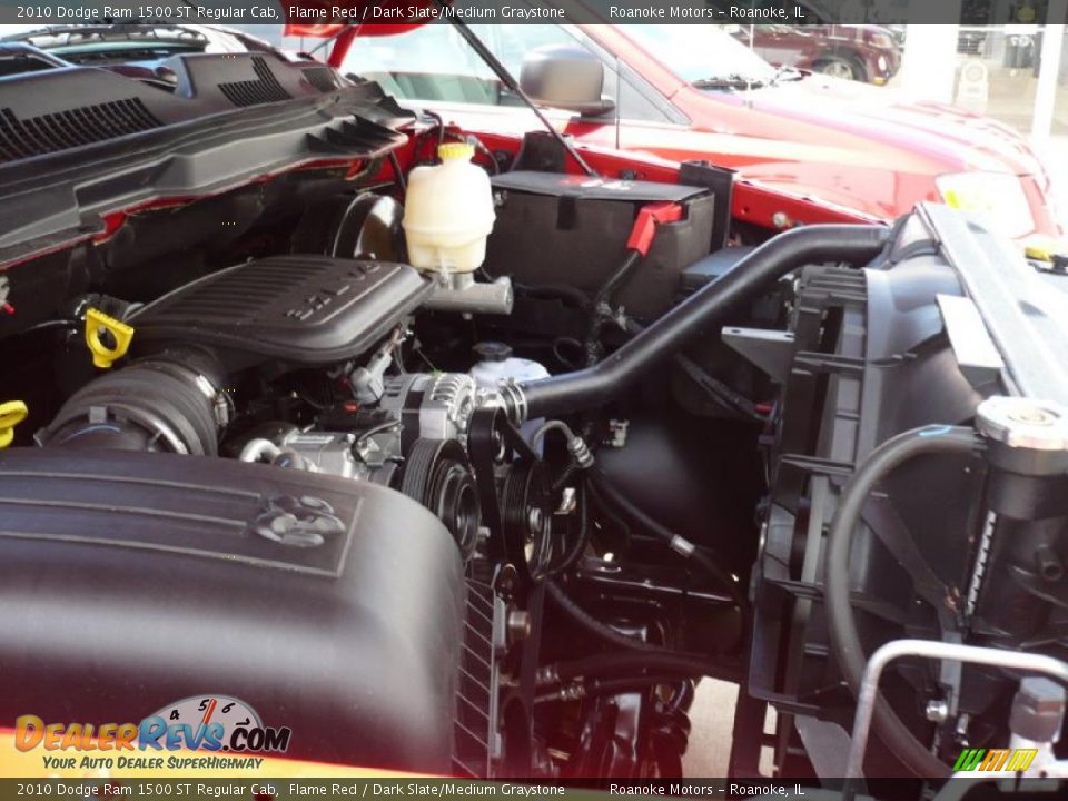 2010 Dodge Ram 1500 ST Regular Cab Flame Red / Dark Slate/Medium Graystone Photo #16