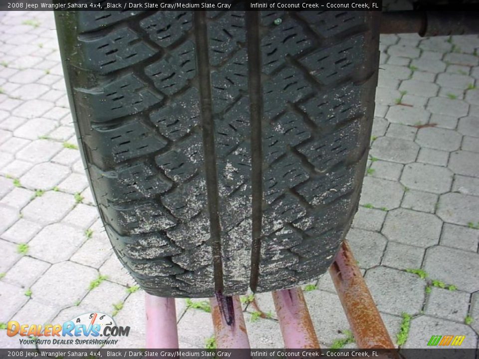 2008 Jeep Wrangler Sahara 4x4 Black / Dark Slate Gray/Medium Slate Gray Photo #19