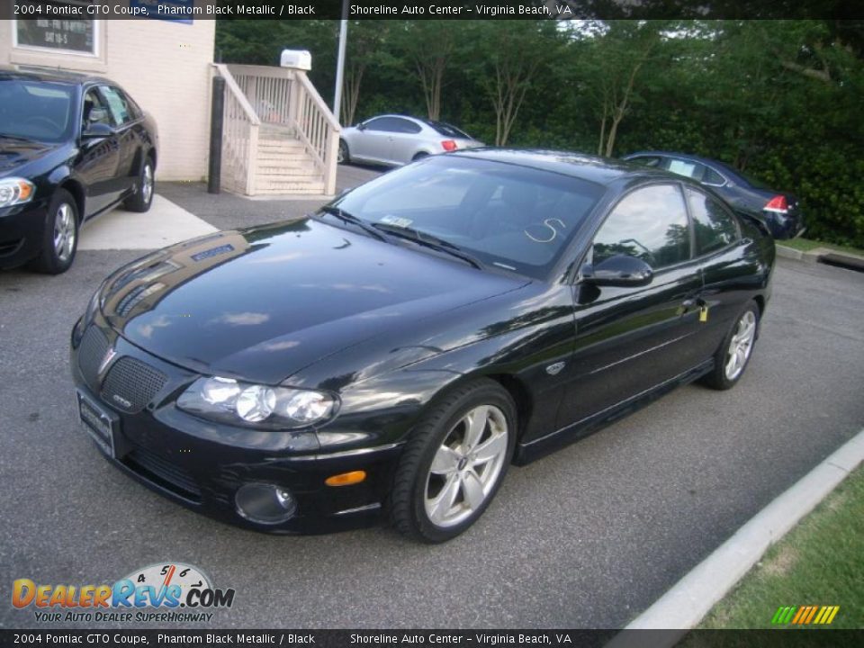 2004 Pontiac GTO Coupe Phantom Black Metallic / Black Photo #1