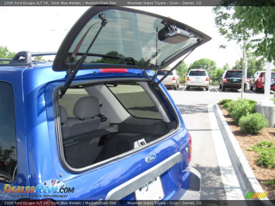 2006 Ford Escape XLT V6 Sonic Blue Metallic / Medium/Dark Flint Photo #24