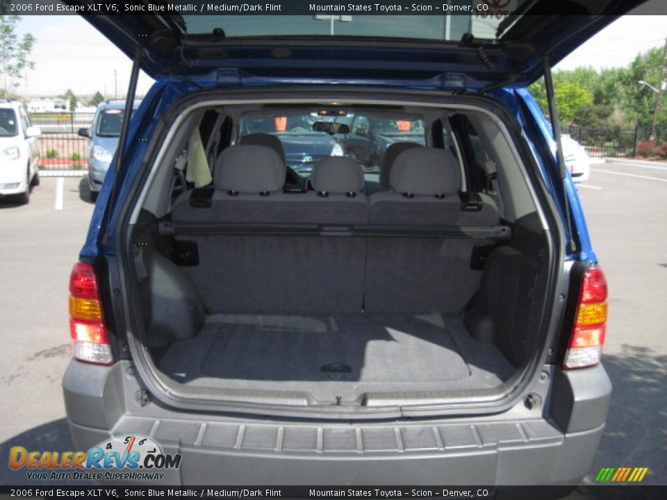 2006 Ford Escape XLT V6 Sonic Blue Metallic / Medium/Dark Flint Photo #25