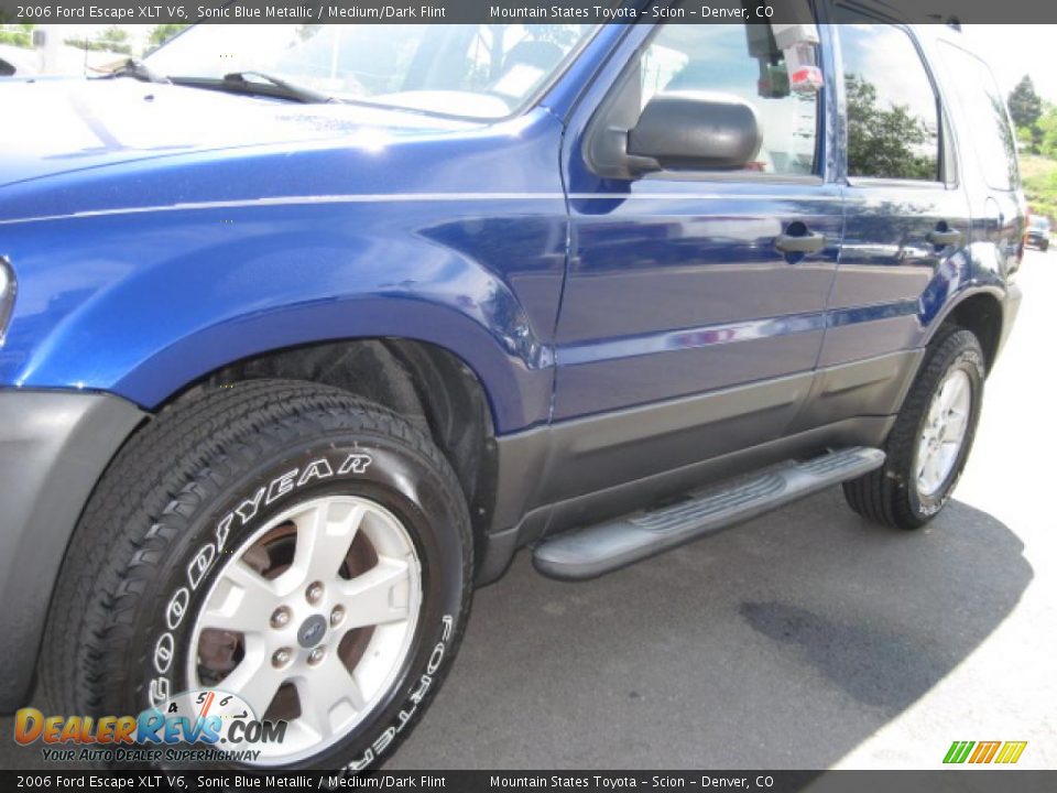 2006 Ford Escape XLT V6 Sonic Blue Metallic / Medium/Dark Flint Photo #29