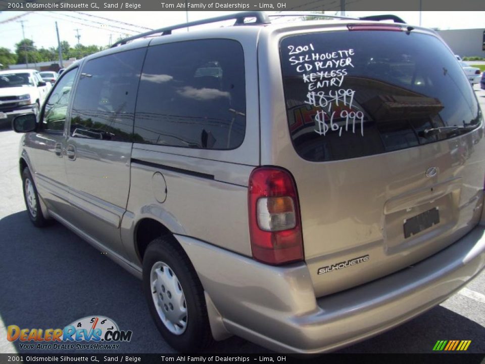 2001 Oldsmobile Silhouette GL Sand / Beige Photo #13