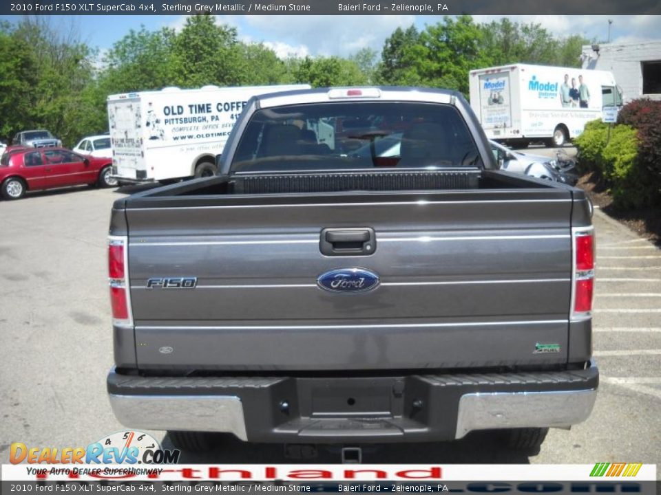 2010 Ford F150 XLT SuperCab 4x4 Sterling Grey Metallic / Medium Stone Photo #7