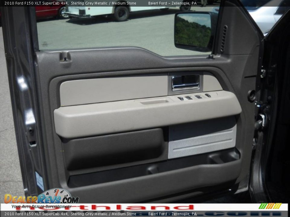 2010 Ford F150 XLT SuperCab 4x4 Sterling Grey Metallic / Medium Stone Photo #9