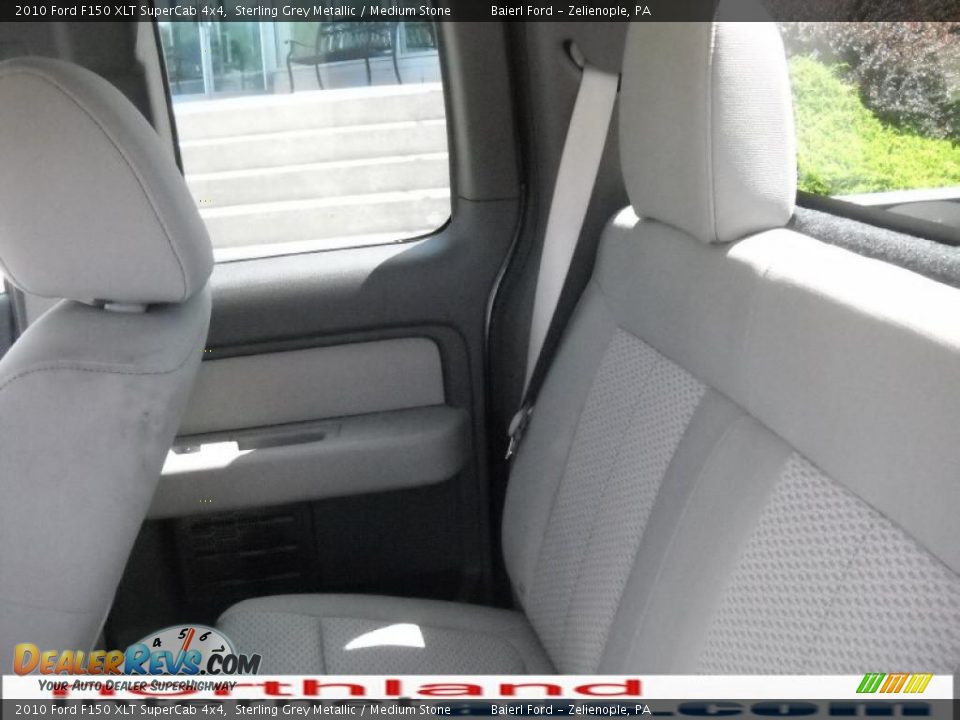 2010 Ford F150 XLT SuperCab 4x4 Sterling Grey Metallic / Medium Stone Photo #15