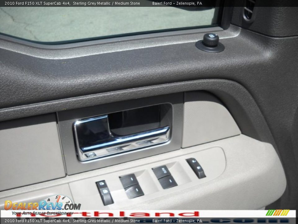2010 Ford F150 XLT SuperCab 4x4 Sterling Grey Metallic / Medium Stone Photo #17