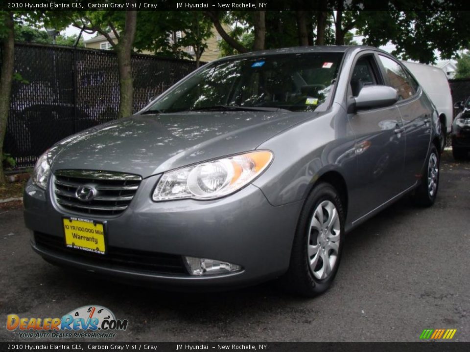 2010 Hyundai Elantra GLS Carbon Gray Mist / Gray Photo #1