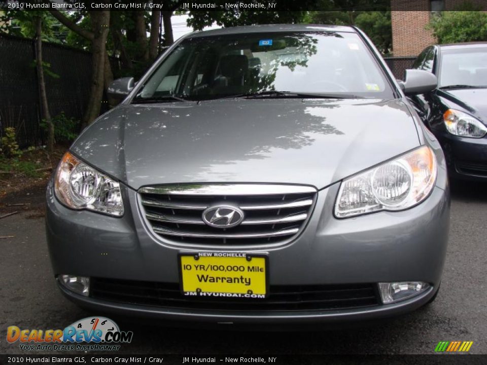 2010 Hyundai Elantra GLS Carbon Gray Mist / Gray Photo #2