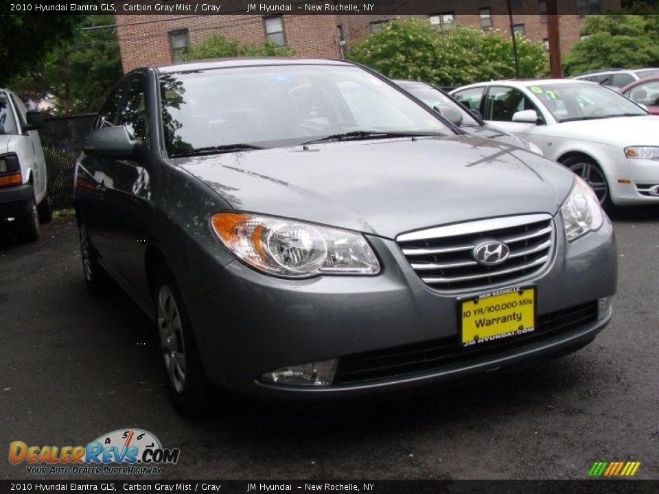 2010 Hyundai Elantra GLS Carbon Gray Mist / Gray Photo #3