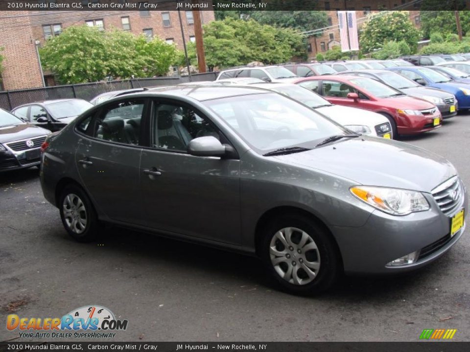 2010 Hyundai Elantra GLS Carbon Gray Mist / Gray Photo #4