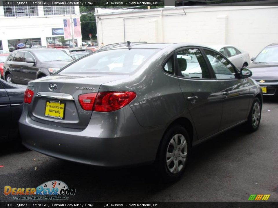 2010 Hyundai Elantra GLS Carbon Gray Mist / Gray Photo #5