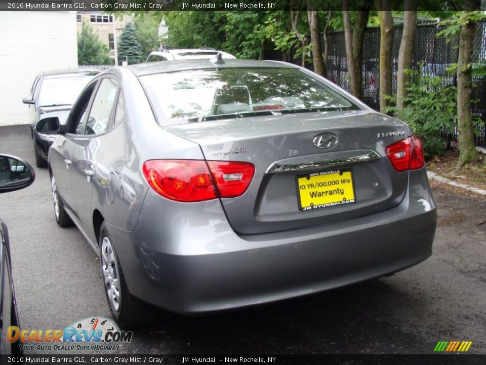 2010 Hyundai Elantra GLS Carbon Gray Mist / Gray Photo #7