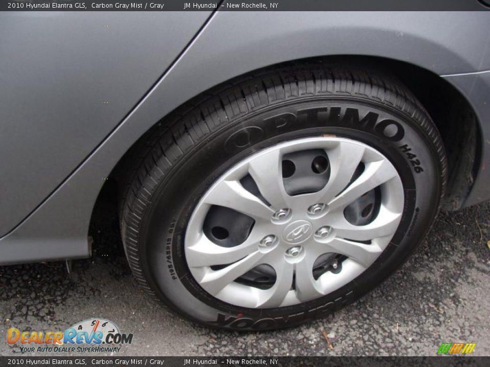 2010 Hyundai Elantra GLS Carbon Gray Mist / Gray Photo #8
