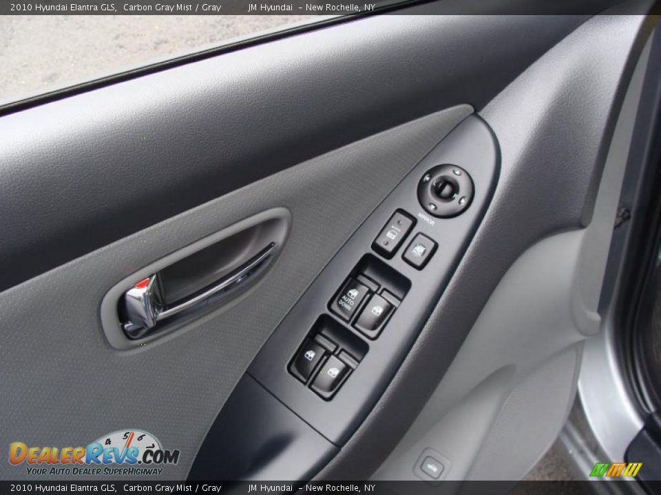 2010 Hyundai Elantra GLS Carbon Gray Mist / Gray Photo #12