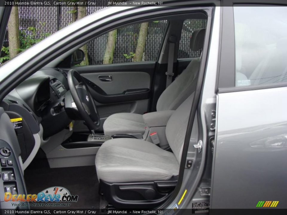 2010 Hyundai Elantra GLS Carbon Gray Mist / Gray Photo #13