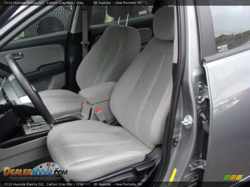 2010 Hyundai Elantra GLS Carbon Gray Mist / Gray Photo #14