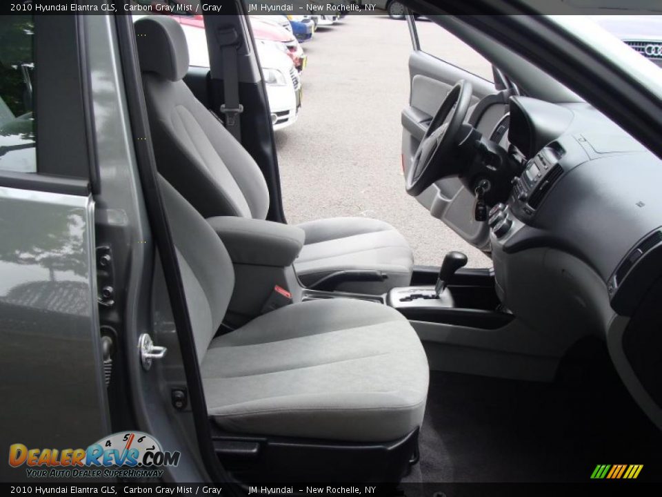 2010 Hyundai Elantra GLS Carbon Gray Mist / Gray Photo #16