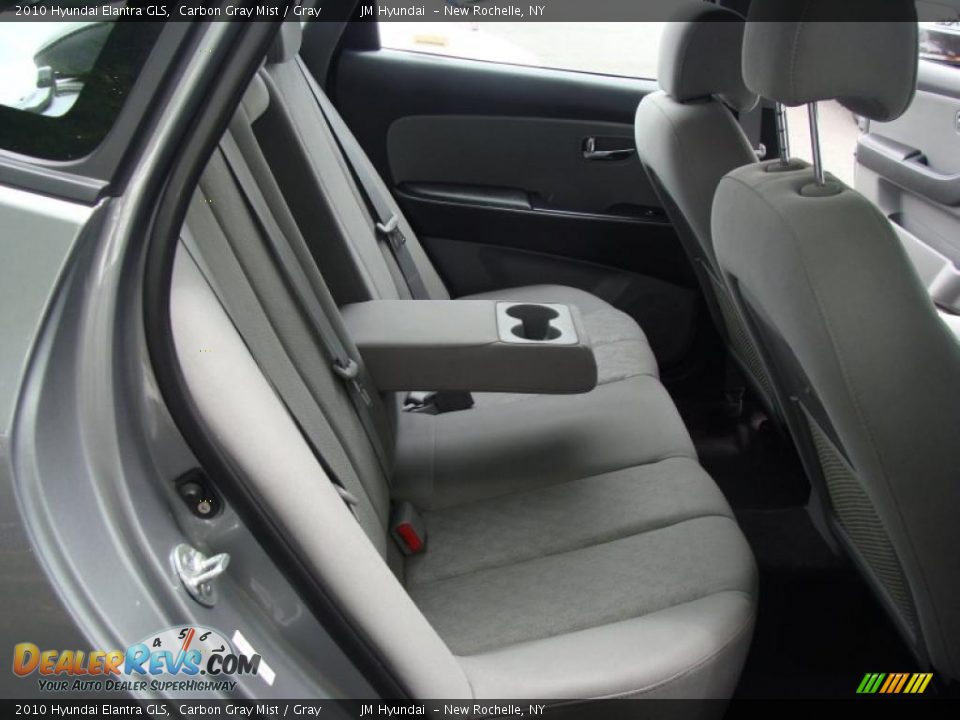 2010 Hyundai Elantra GLS Carbon Gray Mist / Gray Photo #17