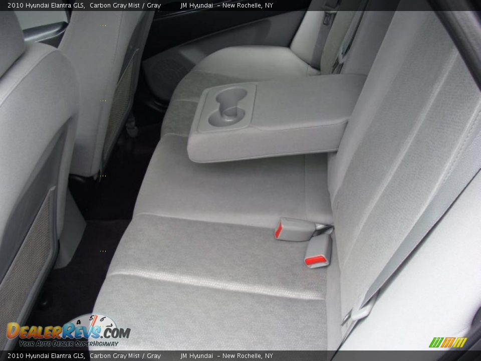 2010 Hyundai Elantra GLS Carbon Gray Mist / Gray Photo #18