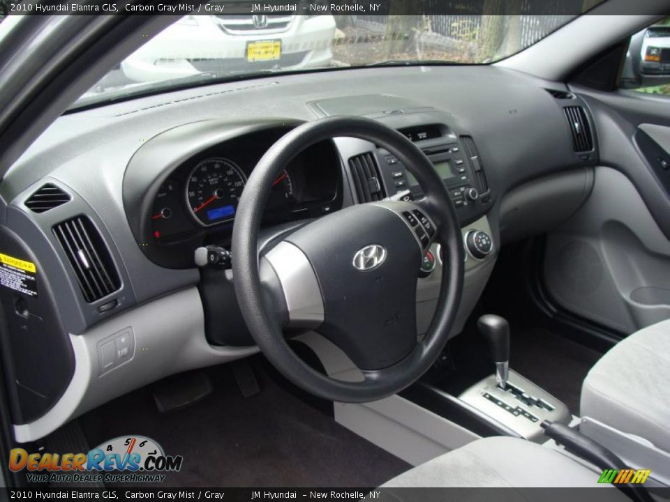 2010 Hyundai Elantra GLS Carbon Gray Mist / Gray Photo #19