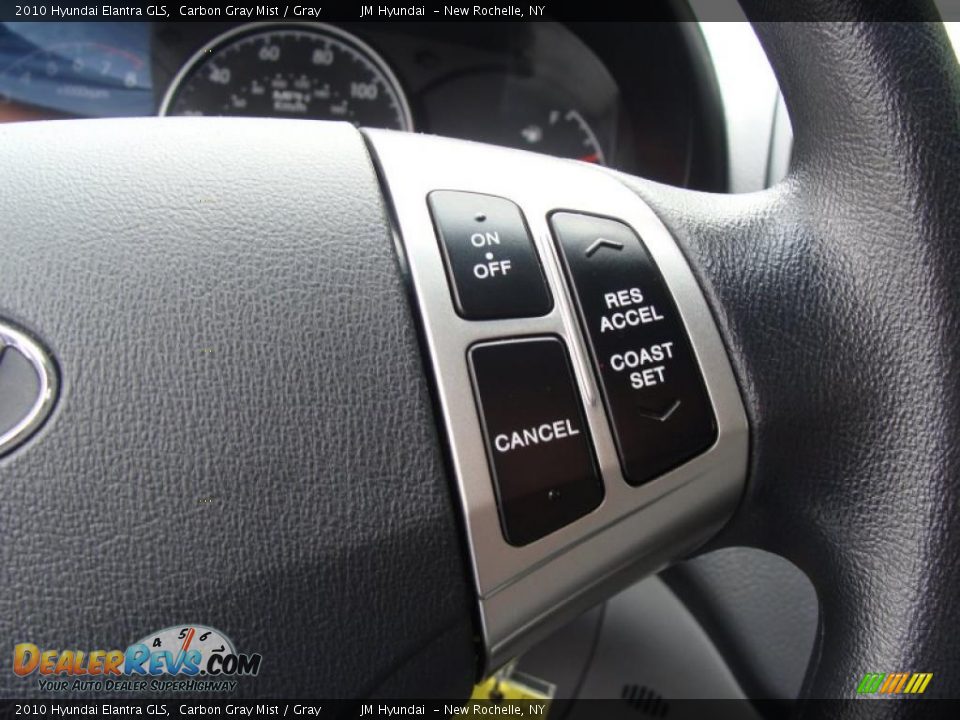 2010 Hyundai Elantra GLS Carbon Gray Mist / Gray Photo #21