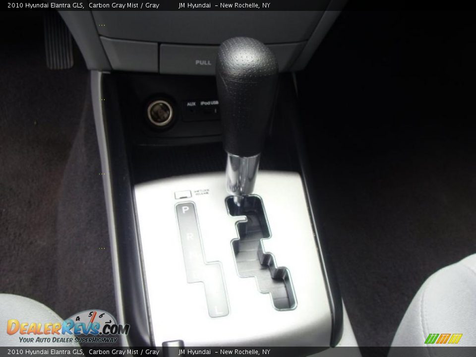 2010 Hyundai Elantra GLS Carbon Gray Mist / Gray Photo #23