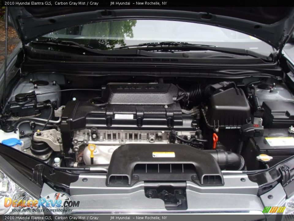 2010 Hyundai Elantra GLS Carbon Gray Mist / Gray Photo #26