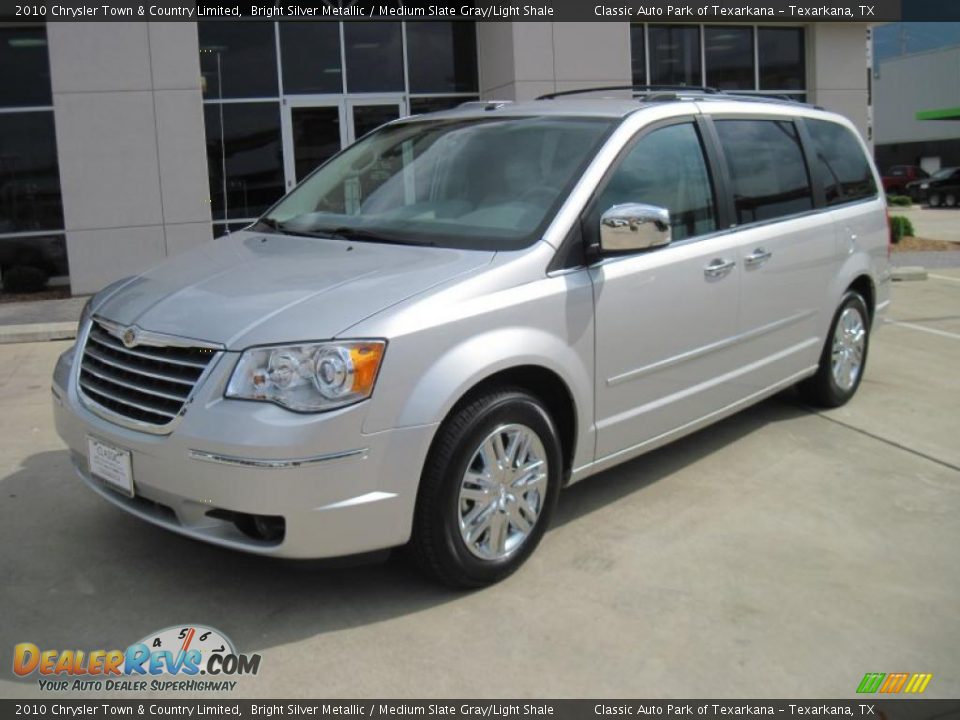 2010 Chrysler Town & Country Limited Bright Silver Metallic / Medium Slate Gray/Light Shale Photo #1