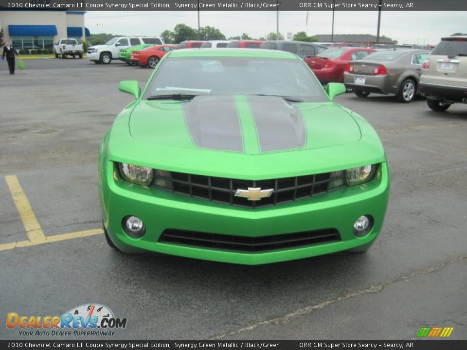 2010 Chevrolet Camaro LT Coupe Synergy Special Edition Synergy Green Metallic / Black/Green Photo #2