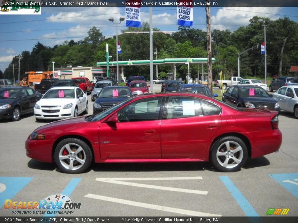 2004 Pontiac Bonneville GXP Crimson Red / Dark Pewter Photo #6