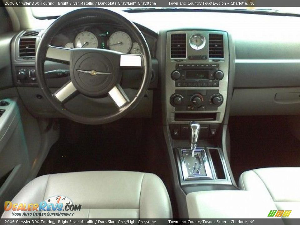 2006 Chrysler 300 Touring Bright Silver Metallic / Dark Slate Gray/Light Graystone Photo #5