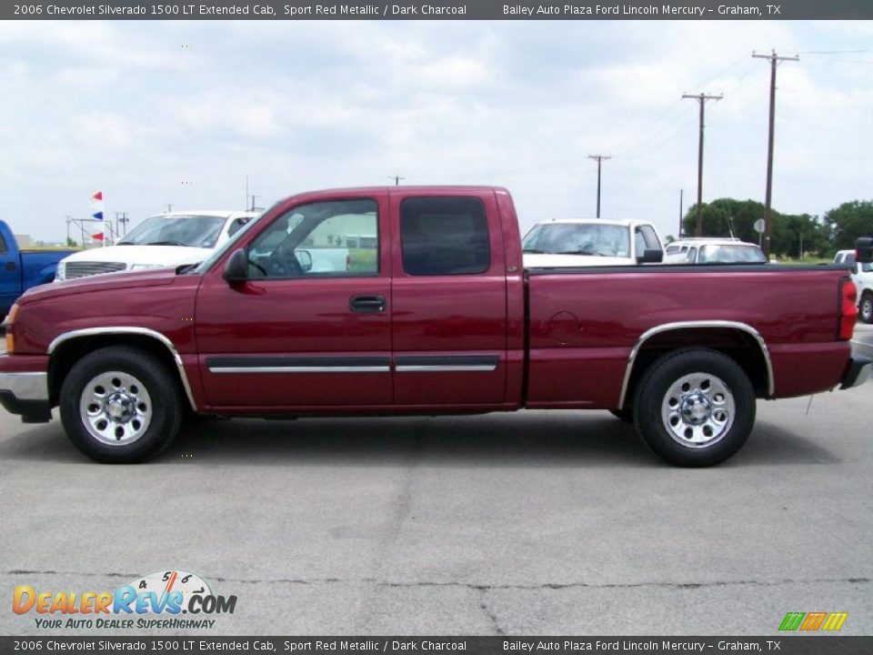 2006 Chevrolet Silverado 1500 LT Extended Cab Sport Red Metallic / Dark Charcoal Photo #2