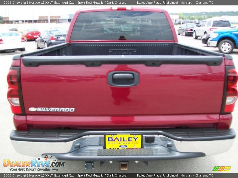 2006 Chevrolet Silverado 1500 LT Extended Cab Sport Red Metallic / Dark Charcoal Photo #5