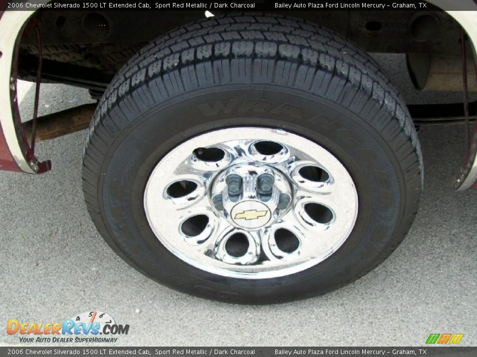 2006 Chevrolet Silverado 1500 LT Extended Cab Sport Red Metallic / Dark Charcoal Photo #8