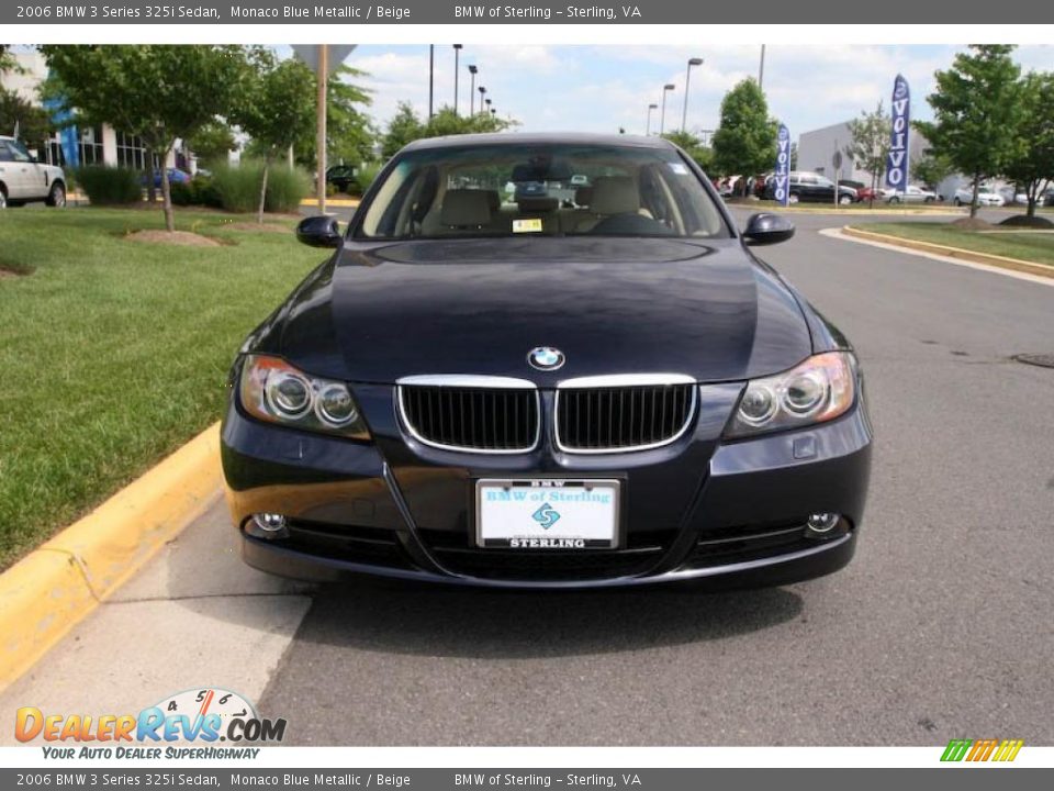 2006 BMW 3 Series 325i Sedan Monaco Blue Metallic / Beige Photo #1