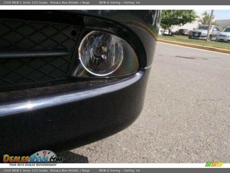 2006 BMW 3 Series 325i Sedan Monaco Blue Metallic / Beige Photo #18