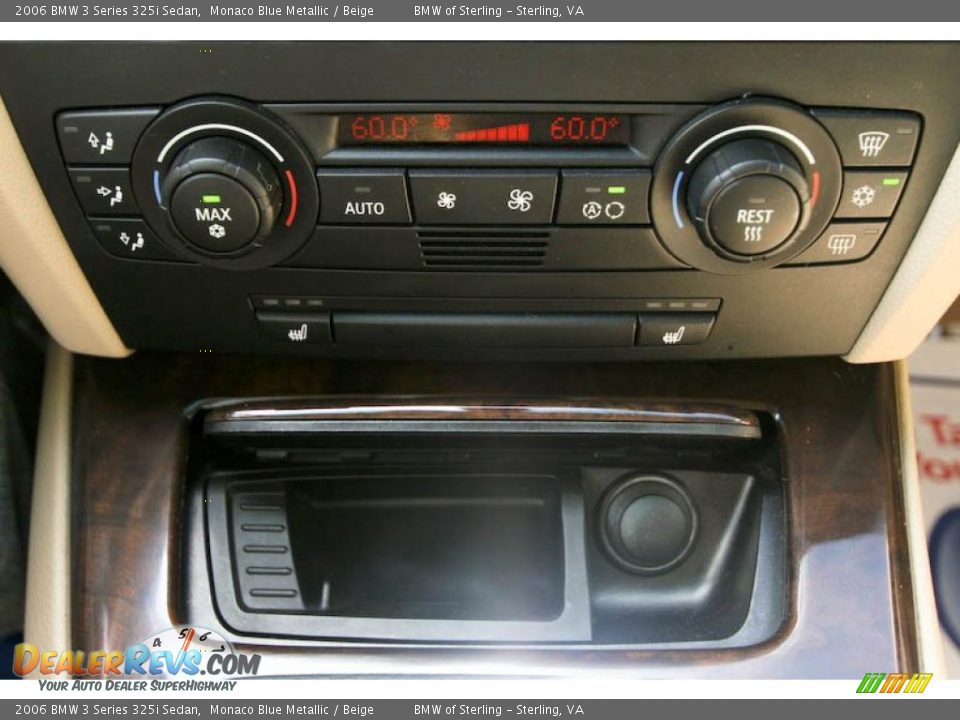 2006 BMW 3 Series 325i Sedan Monaco Blue Metallic / Beige Photo #30