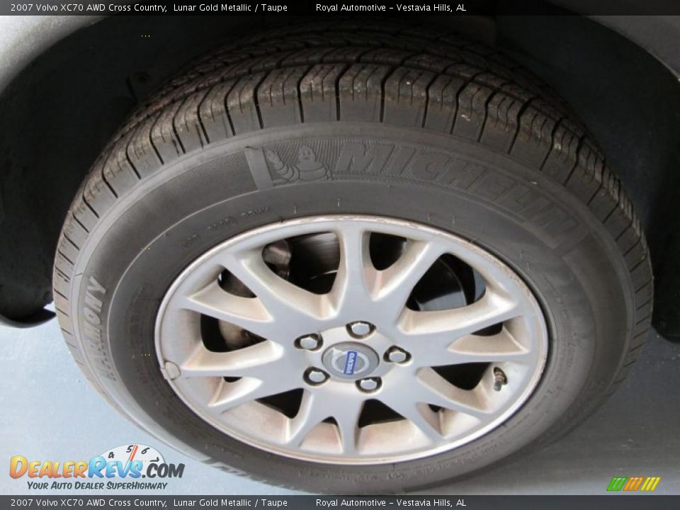 2007 Volvo XC70 AWD Cross Country Lunar Gold Metallic / Taupe Photo #9
