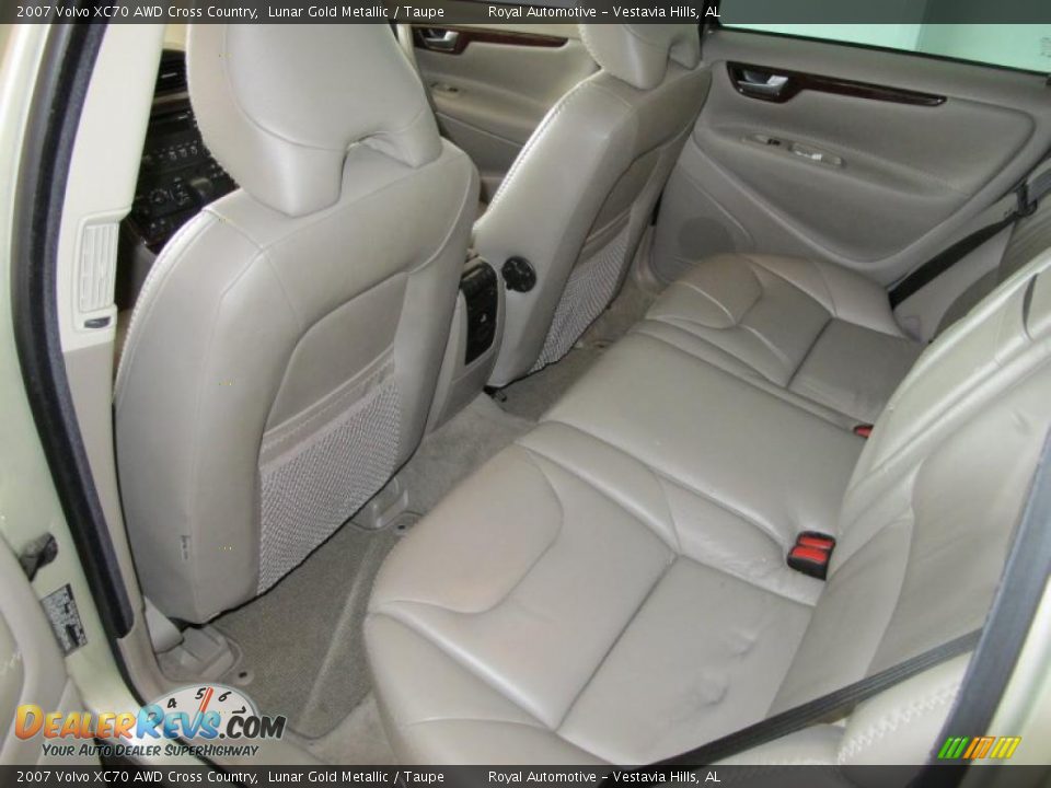 2007 Volvo XC70 AWD Cross Country Lunar Gold Metallic / Taupe Photo #20