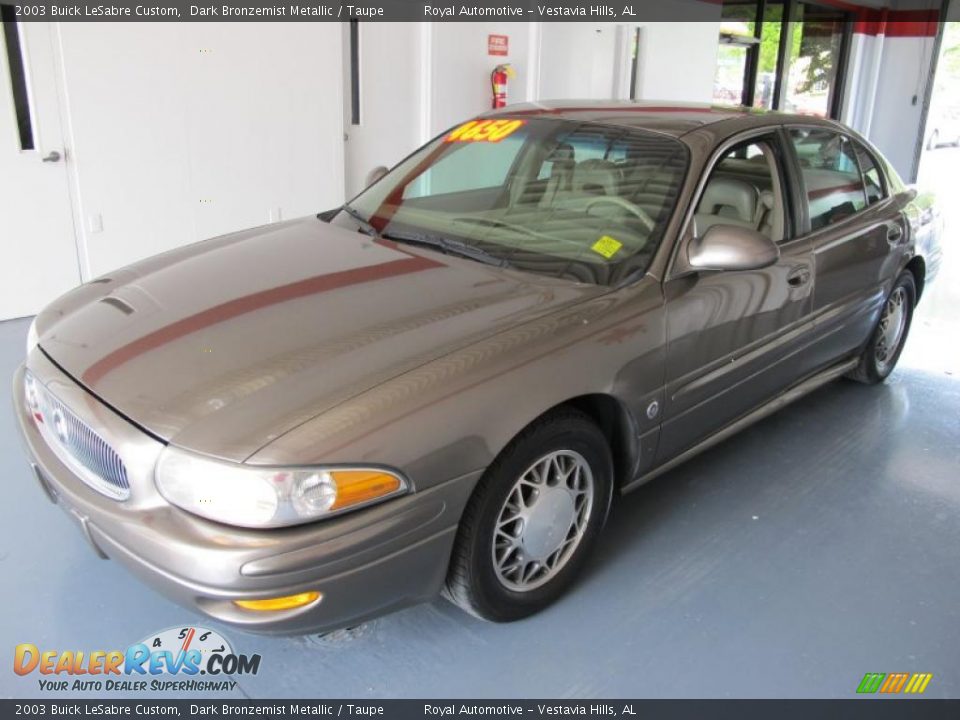 2003 Buick LeSabre Custom Dark Bronzemist Metallic / Taupe Photo #3